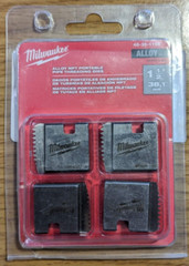 Milwaukee Model №: 48-36-1105. 1-1/2 in. (1.5&Prime;) ALLOY NPT Pipe Threading Dies