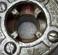 RIDGID 00-R 3/8 AND 3/4&rdquo; DIE HEADS