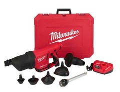 Milwaukee M12 Airsnake Drain Cleaning Air Gun Kit