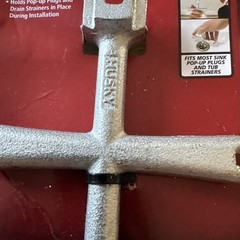 Husky Pop-Up Plug Wrench Drain Holder Tool 1003 005 297 New Open Package