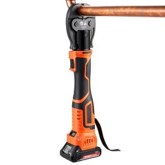 Uimoso 18V Electric Crimping Tool Kit for Copper Pipes &ndash; 1/2&Prime;, 3/4&Prime;, 1&Prime;