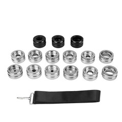 Pro Press Tool Pipe Crimping Kit Press Tool Battery Kit Fit 1/2&Prime; 3/4&Prime; 1&Prime; Copper