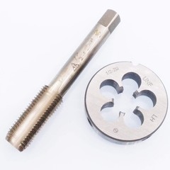 HSS 1/2&Prime;20 UNF Tap And Die Set Left Hand Threading Machine Tapping Tool