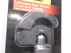Vintage &ndash; Extendable Basin Wrench 9-1/2&Prime; 17&Prime; Empire Level Mfg. Corp.
