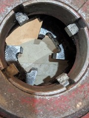 Vintage GTD Greenfield Pipe Threader No. R3 w/ Set of 1-1/4&Prime; Dies