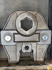 Nibco KSP4 Pair 1 1/2&Prime; 2&Prime; STD Press Jaw &ndash; Used &ndash; Includes Hard Case