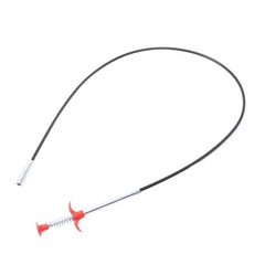 Flexible Drain Clog Remover Tool Spring Pipe Dredging Sewer Hair Grabber Tool