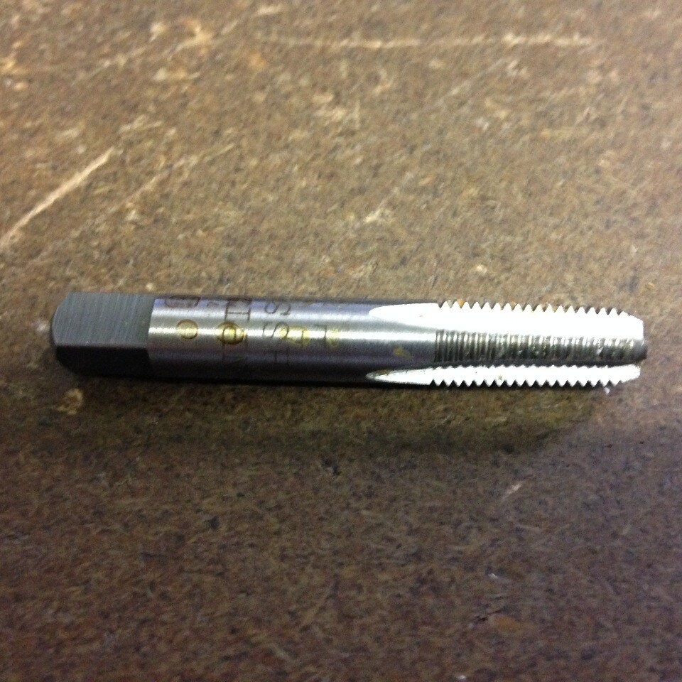 1/16-27 NPT HIGH SPEED STEEL LEFT HAND PIPE TAP