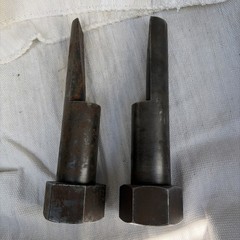 Set Of 2 Petol Titan Flange Pin Alignment Tools Pins 1-1/2&Prime; FT14 Pair Used