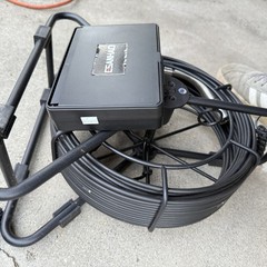 30M Drain Sewer Pipe Inspection Camera 23mm Industrial Endoscope 4.3&Prime; Monitor