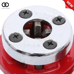 6 Dies Manual Pipe Threader Ratchet Kit 1/4&Prime; NPT to 1-1/4&Prime; NPT Threading Tool
