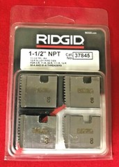 Ridgid 37845 1-1/2&Prime; 11-1/2 NPT 12R Alloy Pipe Dies 0R 00R 11R 111R 30A 31A