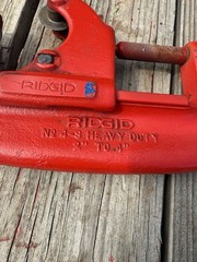 ridgid no 4 s Pipe Cutter 2 To 4 Inch