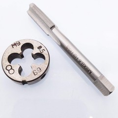 HSS M9x0.5mm Tap Die Metric Thread Right Hand Cutting Tool Supply Hardware