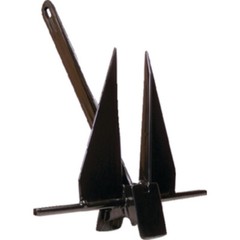 GREENFIELD PRODUCTS INC GPI-8-W American Yacht Anchor White