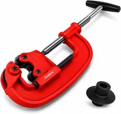 Heavy Duty 1-3 Inch / 25-80 Mm Pipe Cutter Tool with an Extra Blade, Sharp Rigid