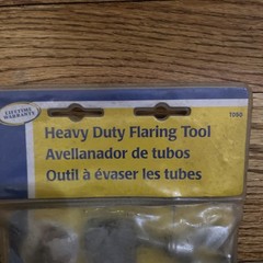 BrassCraft T050 3/16-in to 5/8-in OD Flaring Tool Stainless Steel Exc. Cond.