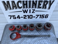 RIDGID 12R 1/2&Prime; &ndash; 2&Prime; Pipe Threading Threader 6 Die Set L@@K #4