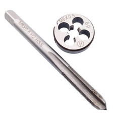 HSS M6x0.5mm Tap Die Metric Thread Right Hand Cutting Tool Supply Hardware