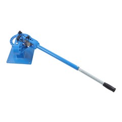 Compact Metal Bender 1-3&Prime; Bench Flat Bar Rod Bending Brake Bender 7 Dies SALE