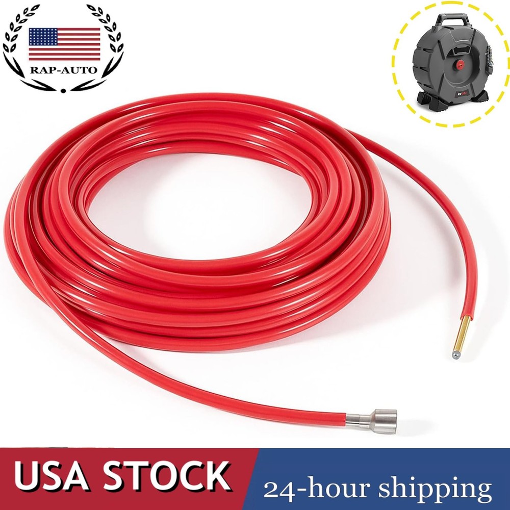 64348 Flexshaft Cable Assy for RIDGID K9-204 Drain Cleaning Machine 2&Prime;- 4&Prime; Pipes