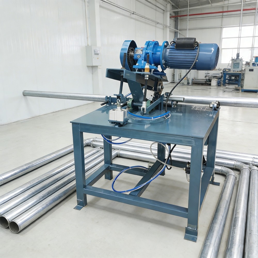 220V High-Precision Pneumatic Pipe Cutting Machine &phi;0.78-&phi;3.94&Prime; Processing Range