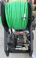 BossJet Sewer Jetter w/ Hose Reel 4000 psi.