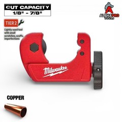 Milwaukee 3/4 in Mini Copper Tubing Cutter &ndash; Used Tested &ndash; T2