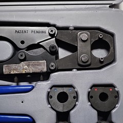 Zurn PEX Multi-Head Crimping Tool Kit w/ Jaws, Gauge, Wrench (3/8&Prime;-3/4&Prime; Sizes)