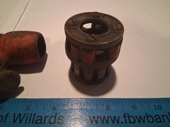 RIDGID 00-R PIPE THREADER RATCHET 1&Prime; DIE No Handle. (13)