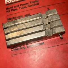 Ridgid 500B 48005 dies pipe threader 1/2-13&Prime; UNC Like 48235