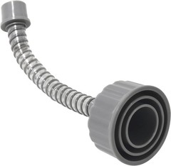 AC Drain Line Cleaner Tool with Wet Vac Attachment