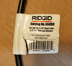RIDGID PowerClear 120-Volt Drain Cleaning Machine 55808 &ndash; EXCELLENT CONDITION!!!