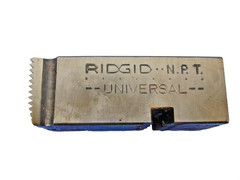 Ridgid 47750 1&Prime;- 2&Prime; NPT Right Hand Alloy Steel Universal Pipe Dies &ndash; OPEN BOX