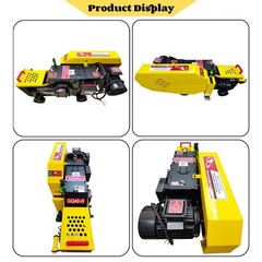 220V 3PH GQ40-H Electric Steel Bar Cutter 3KW Rebar Cutting Machine Max 1.42&Prime;