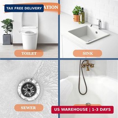 8 Pack 25inch Drain Snake Clog Remover, Drain Hair Remover, Sink Snake Drain Aug