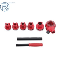Pipe Threader Kit Includes 6pcs NPT Threading Dies 1/4&Prime; 3/8&Prime; 1/2&Prime; 3/4&Prime; 1&Prime; 1-1/4&Prime;