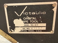 Victaulic Vic VG412 Pipe Cut Groover 4&rdquo;-12&rdquo; With Accessories Great Shape