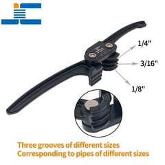 Copper Tube Bender, Tubing Bender 90&deg;,Fuel Brake Pipe Bender Hand Tool 1/4&ldquo; 1Pc