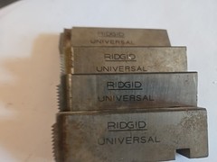 RIDGID 47765 universal high speed Right hand dies 1/2&Prime; to 3/4&Prime; NPT