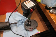 Ridgid Kollmann K-38B 12V Snake Drain Cleaner, 2 batteries, charger, NOT TESTED