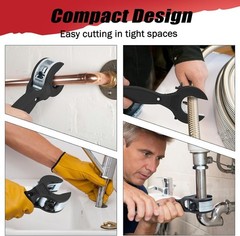 Ratchet-type Pipe Cutter One-hand Fast Pipe Cutting Tool For Cutting 5/16-1-1/8&Prime;