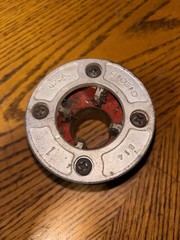Ridgid Pipe Threader Die Head 1&Prime; NPT 00-R B14 USA FREE SHIP