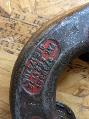 Reed No H 4 2/12&Prime;-4&Prime; Hinged Pipe Cutter Made In USA