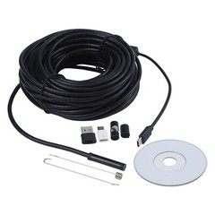 Plumber Pipe Inspection Camera Endoscope Waterproof Sewer Drain Cleaner HOOK