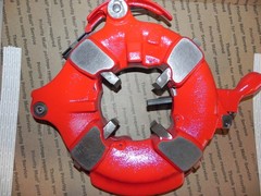 Ridgid 714 self- open die head 2-1/2 to 4&Prime; NPT die set for rigid 1224 threader