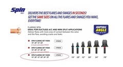 SPIN F6000 6-Piece Drill Bit Flaring Set 1/4, 3/8, 1/2, 5/8, 3/4, 7/8-Inch