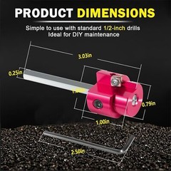 04521 PPR75 3/4&Prime; Clean Reamer Extreme PVC Plastic Pipe Fitting Reamer Kit