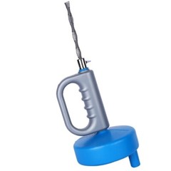Blue Hand Crank Flexible Sink Snake Pipe Snake Drain Clog Remover for Bathroom