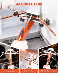 Tubing Bender Kit, 1/4 to 7/8 Inch, Compact Ratcheting Tube Pipe Bender, Forw&hellip;